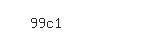 Captcha: 99c1